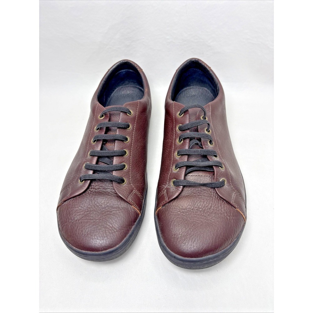 Birchbury‎ Bramfords Shoes Mens Sz 12 Brown Leather Minimalist Barefoot Sneakers